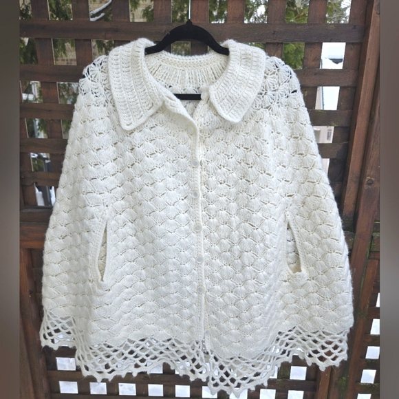 Hand Crafted Jackets & Blazers - Vintage Hand Crafted Cape